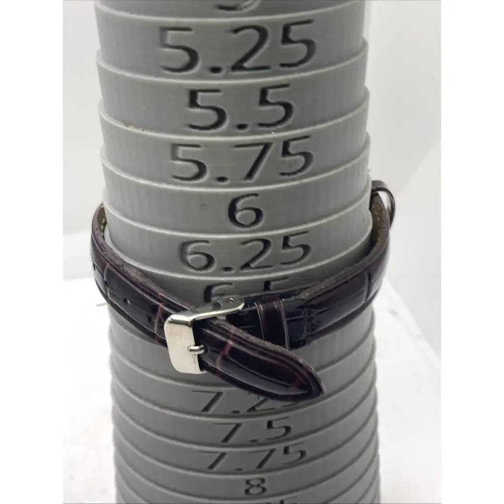 Ceretino Brown Leather Watch New Battery